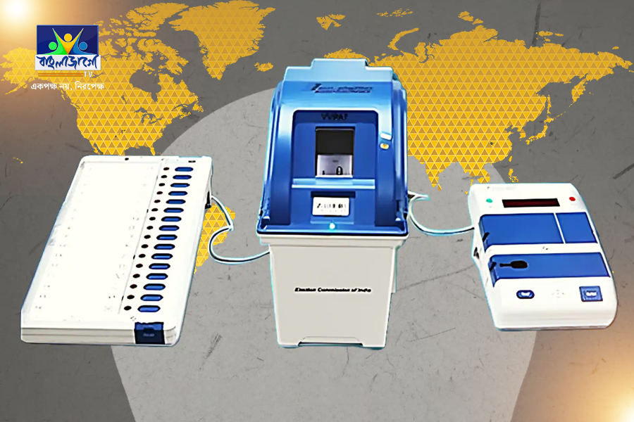 Although used in Indian elections, EVMs are banned in many foreign countries
