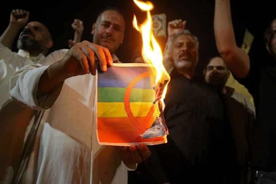 Shame! Gay love in Iraq is a crime! 15 years in prison if involved in a relationship