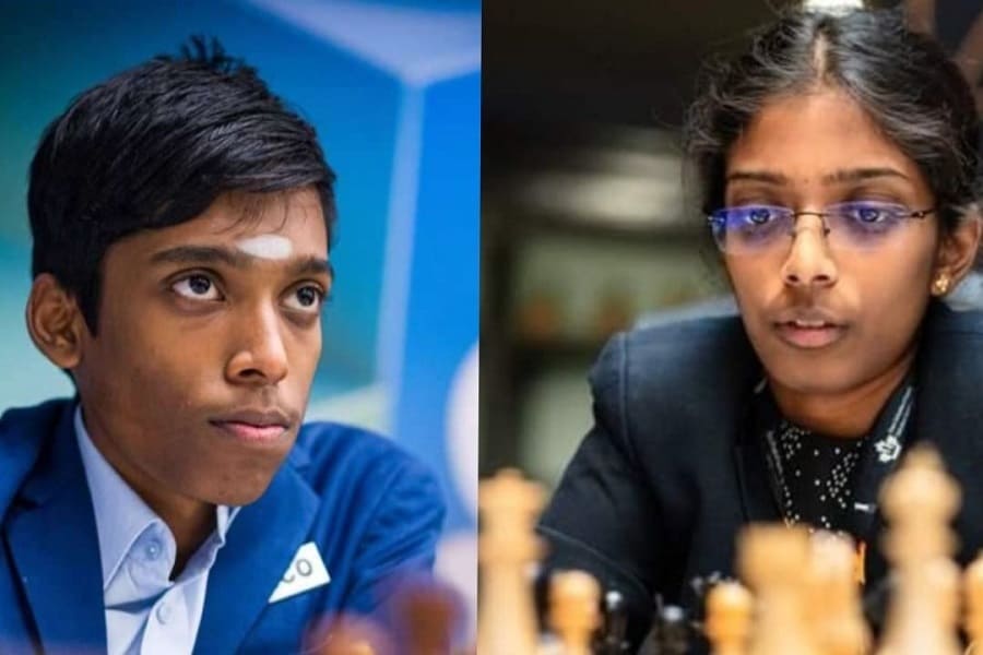 India is the best in the world again! This is the first two grandmasters from the same family! Proud Vaishali family