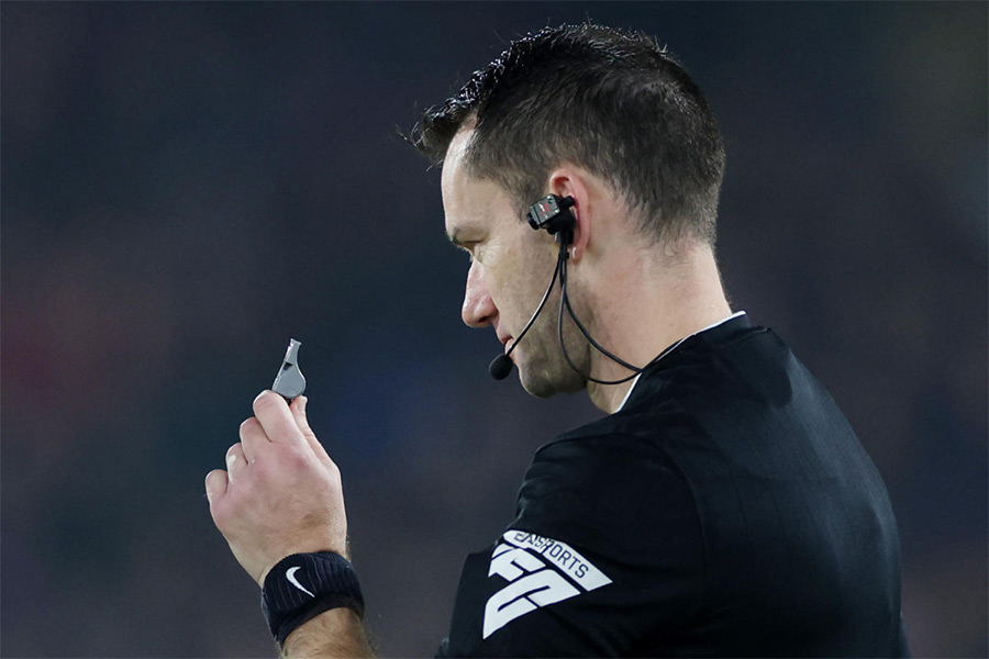 In a novel initiative in the EPL, the ref cam will be used on the referee's head