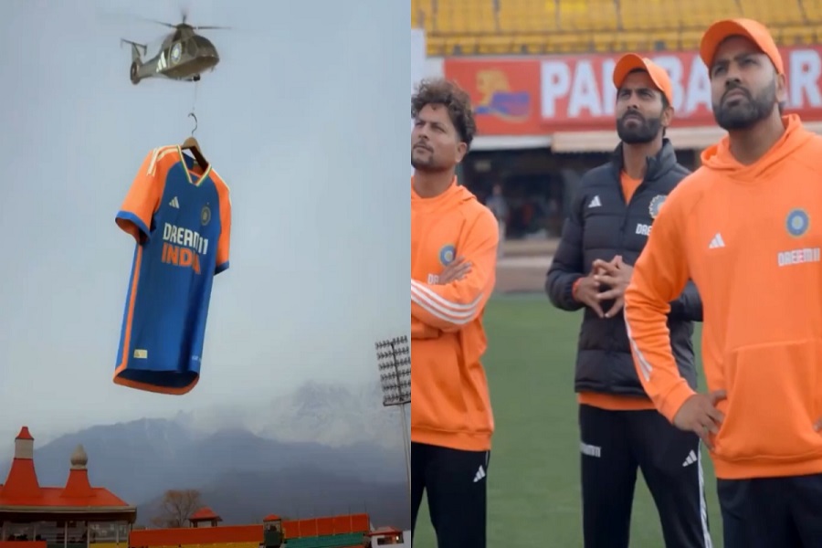 After the announcement of the squad of the Indian team, the jersey of the Indian team in the T20 World Cup has come forward