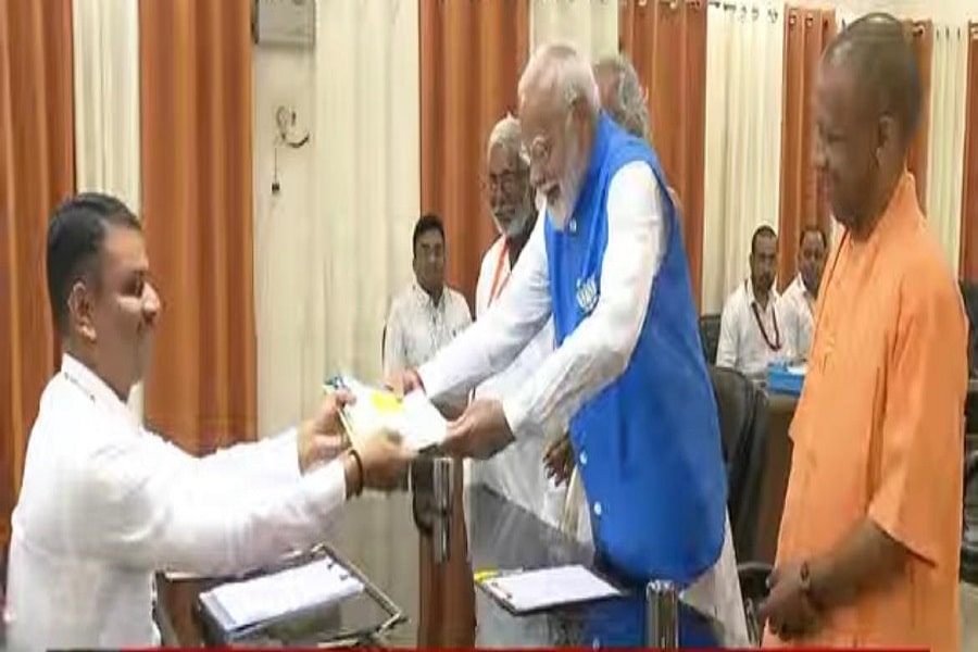 Narendra Modi has submitted his nomination from Varanasi Lok Sabha constituency