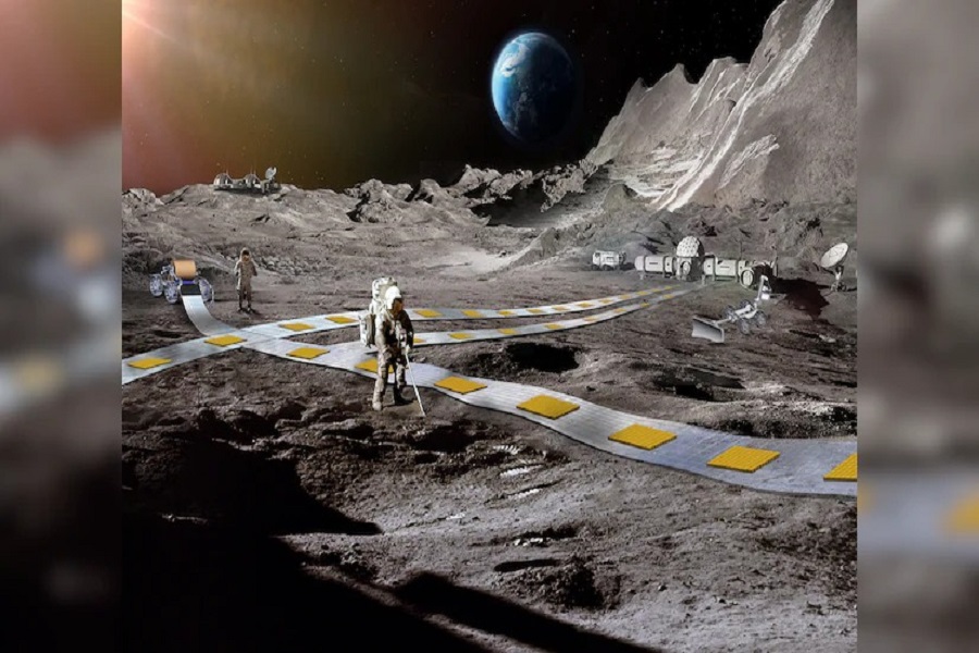 NASA : Now the railway station is going to be built on the ground of the moon! says NASA