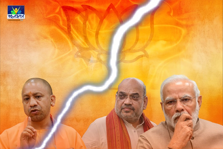 Explosive Yogi Adityanath targeted the Shah-Narendra Modi duo for the party's debacle in Uttar Pradesh