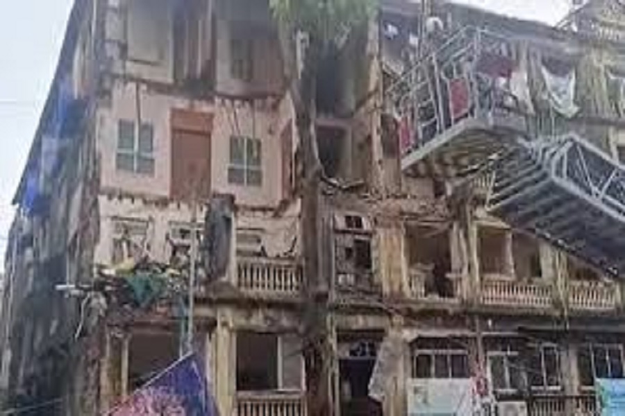 Three-story house collapses in heavy rain, 3 dead