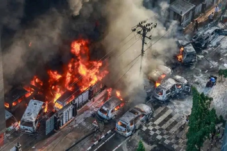 Bangladesh Protests: Fiery situation in Bangladesh
