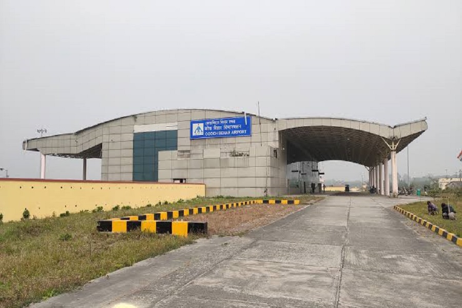 Expansion of aircraft parking at Cooch Behar Airport