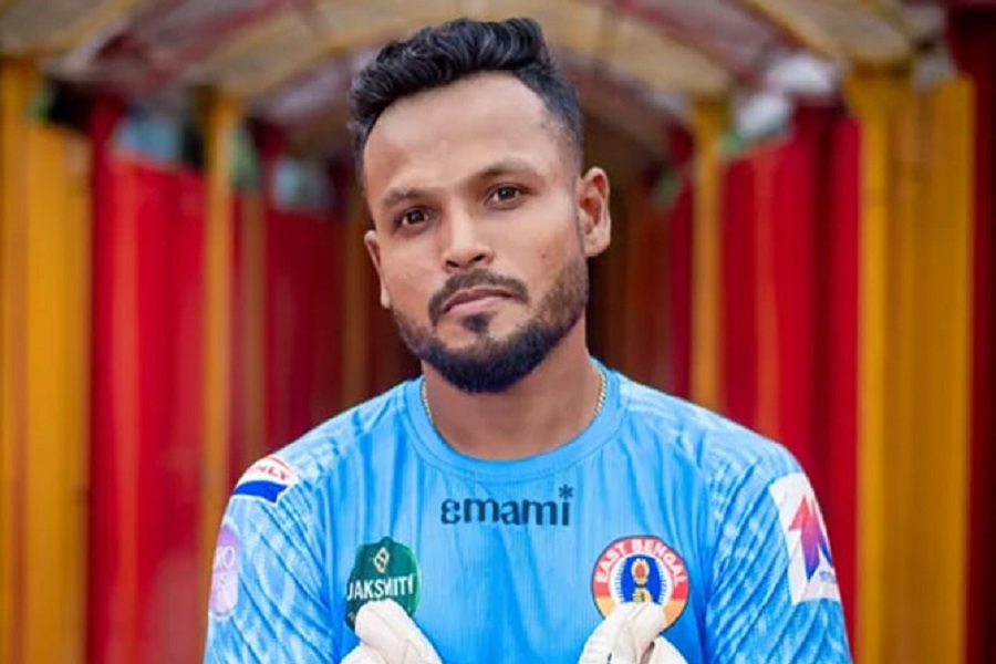 Goalkeeper Devjit Majumdar returned to East Bengal