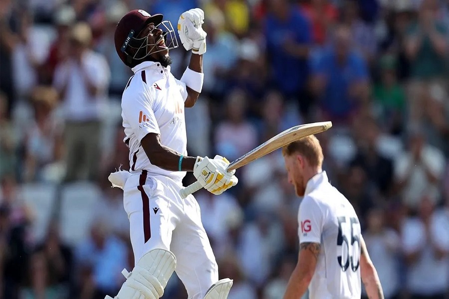 Kavem Hodge's brilliant century puts West Indies in the fight